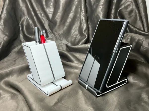 Phone Stand with Pencil Holder