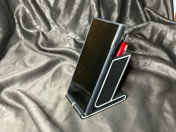 Phone Stand with Pencil Holder