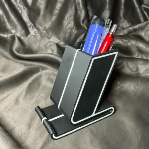 Phone Stand with Pencil Holder