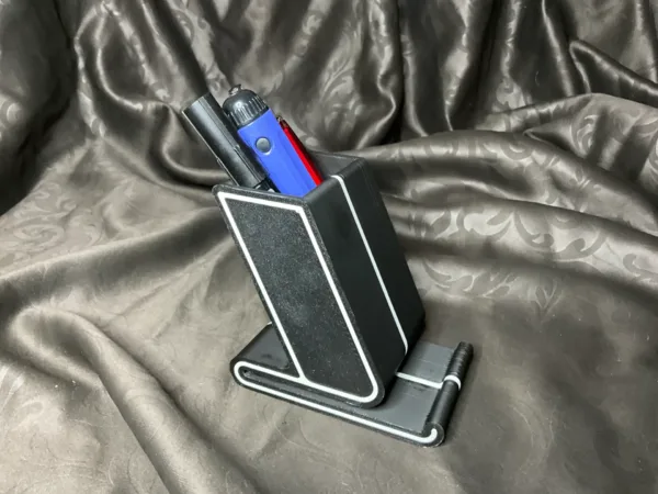 Phone Stand with Pencil Holder