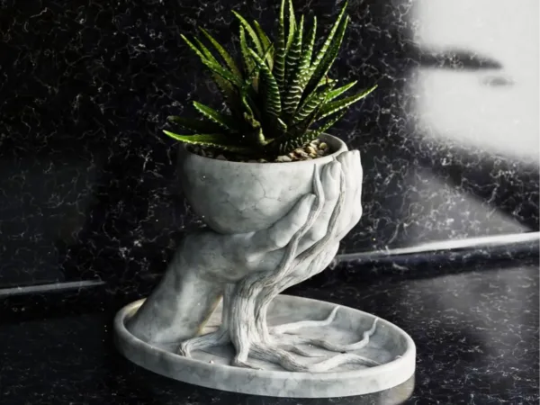 Roots Flower Pot