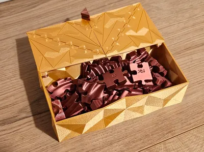 Shiny waves 3D puzzle