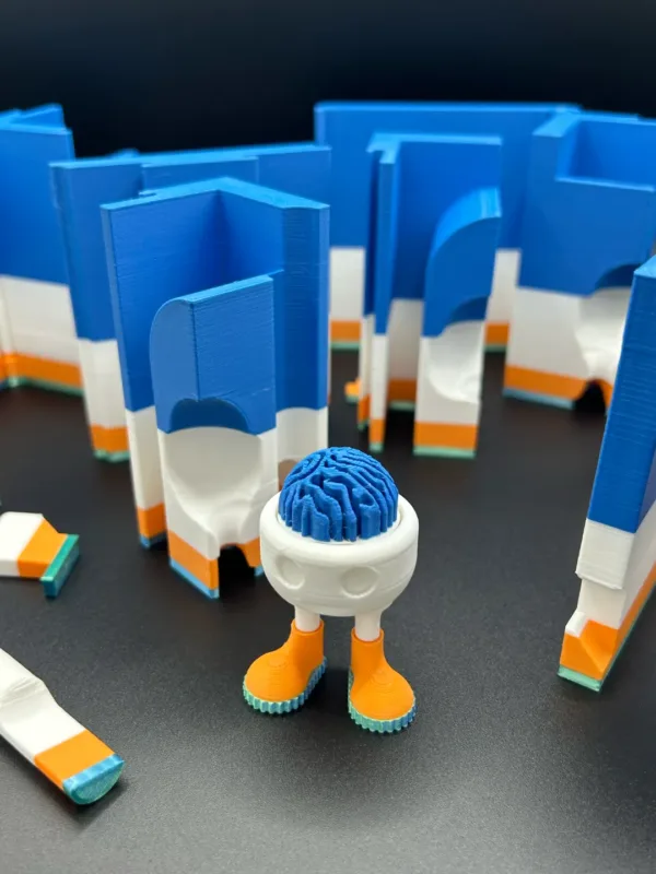 Brain Bot Print