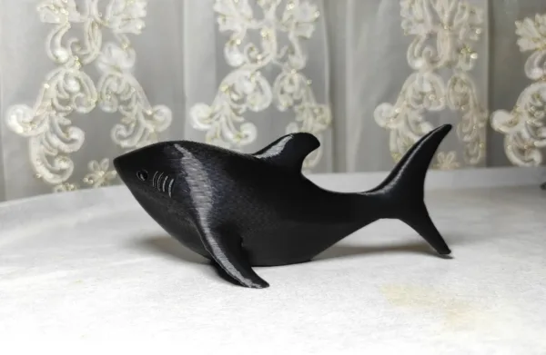 Minimalistic Decorative Shark