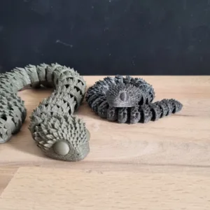 Flexible Articulated Dragon Snake Baby and Adult
