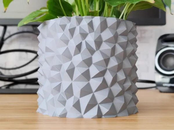 Parametric Stone Plant Pot