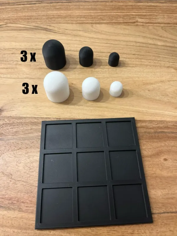Tic-Tac-Toe Stacking Game