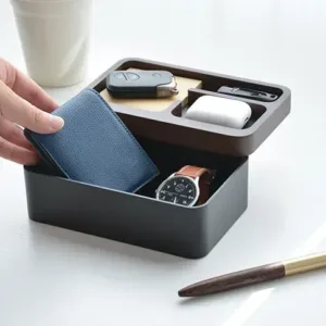 Magnetic Rotating Desktop Storage-Box